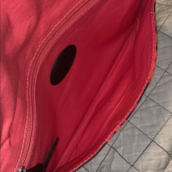 Fossil Mosaic Keyper Crossbody HandbagPurse floral - Picture 7 of 8